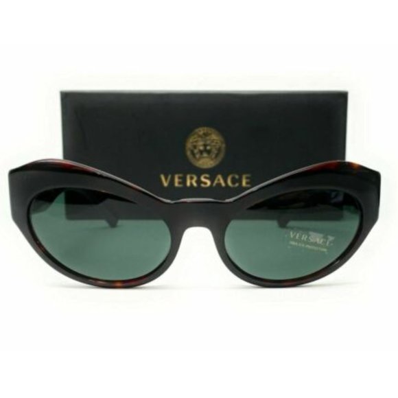 Versace Women\'s Havana Green Sunglasses!